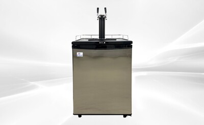 NSF 2 tap Kegerator Refrigerated Beer dispenser BF163