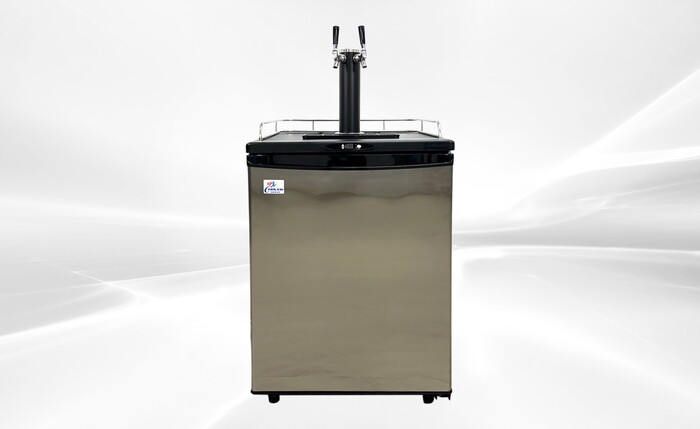 NSF 2 tap Kegerator Refrigerated Beer dispenser BF163