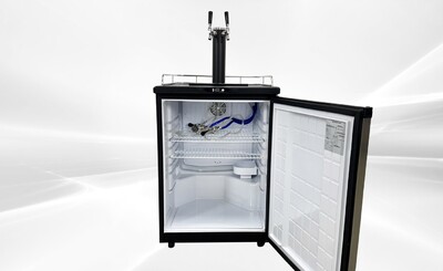 NSF 2 tap Kegerator Refrigerated Beer dispenser BF163