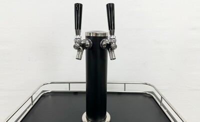 NSF 2 tap Kegerator Refrigerated Beer dispenser BF163