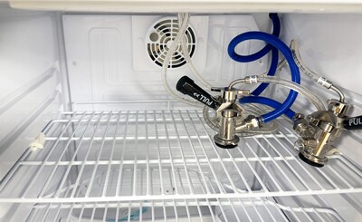NSF 2 tap Kegerator Refrigerated Beer dispenser BF163