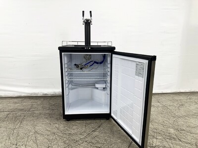 NSF 2 tap Kegerator Refrigerated Beer dispenser BF163