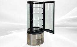 NSF Curved Glass Refrigerated ARC400R