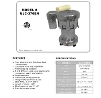 Commercial Juicer Extractor Machine UJC A3000
