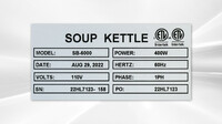 NSF Soup Warmer SB-6000