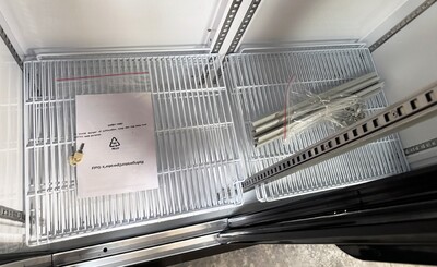 NSF 48 ins Drink two slide glass door refrigerator CLG-1000BFS