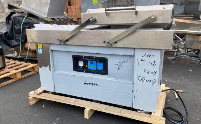 Double Chamber Flat Vacuum Sealer Machine Commercial VS2