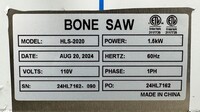 NSF Blade Stainless Steel bone Meat Saw HLS2020