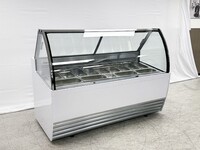 NSF 13 pan Gelato Ice Cream Display Showcase DW-13R