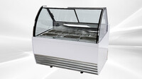 NSF 10 pan Gelato Display Showcase Dipping Cabinet DW-10R