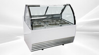 NSF 10 pan Gelato Display Showcase Dipping Cabinet DW-10R