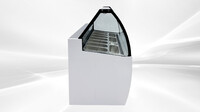 NSF 10 pan Gelato Display Showcase Dipping Cabinet DW-10R