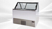 NSF 10 pan Gelato Display Showcase Dipping Cabinet DW-10R