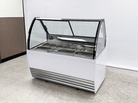 NSF 10 pan Gelato Display Showcase Dipping Cabinet DW-10R