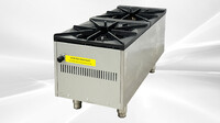 NSF 18ins double hole stock pot range HS-1D