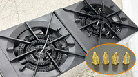 NSF 18ins double hole stock pot range HS-1D