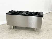 NSF 18ins double hole stock pot range HS-1D