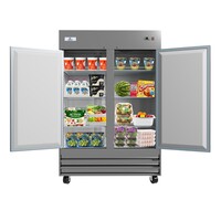 NSF ETL Commercial Two door refrigerator XB54R