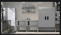 NSF ETL Commercial Two door refrigerator XB54R