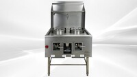 NSF S13+13 36 ins chinese wok range with waterfall TC-W2L0S NG