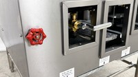 NSF S13+13 36 ins chinese wok range with waterfall TC-W2L0S NG