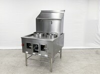 NSF S13+13 36 ins chinese wok range with waterfall TC-W2L0S NG