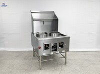 NSF S13+13 36 ins chinese wok range with waterfall TC-W2L0S NG