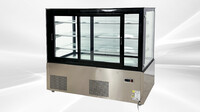 Refrigerated bakery refrigerator case 3 shelf NSF 60 in CW-471