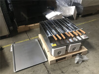 NSF 24 ins gas shish kabab Angled Radiant broiler oven SSK24