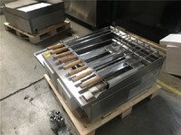 NSF 24 ins gas shish kabab Angled Radiant broiler oven SSK24