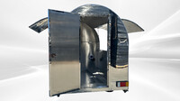 77 in Food Vending Trailer Mobile Concession Both windows FT27