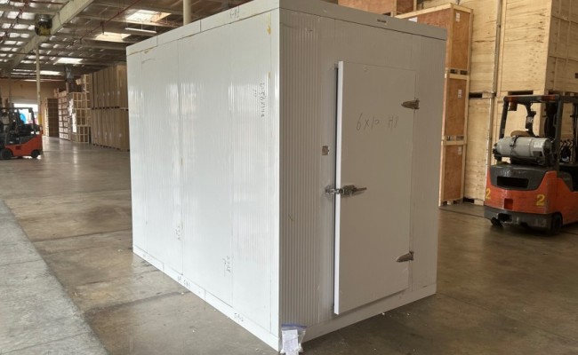 Walk-In freezer box W6-D10-H8 ft
