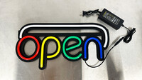 LED Business open sign M19