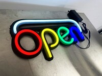 LED Business open sign M19