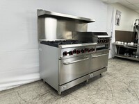 60 ins 6b24g cheese melter NSF oven range CD-R6-24B