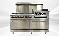 60 ins 6b24g cheese melter NSF oven range CD-R6-24B