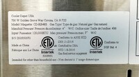 NSF 48 Radiant broiler CD-RB48