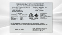 ETL 60 ins Commercial  Thermostat Gas griddle TC-G60-TP