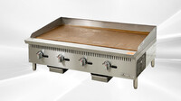 NSF 48 Manual griddle natural gas  LP CD-MG48