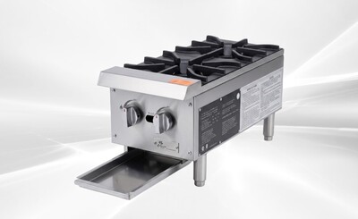 NSF 12 ins two burner hotplate CCHPA12