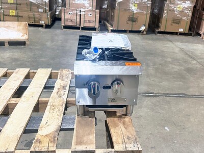 NSF 12 ins two burner hotplate CCHPA12