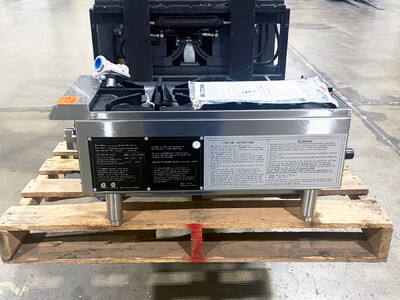 NSF 12 ins two burner hotplate CCHPA12