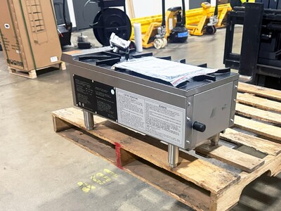 NSF 12 ins two burner hotplate CCHPA12