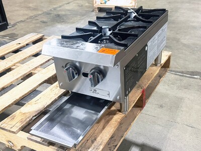 NSF 12 ins two burner hotplate CCHPA12