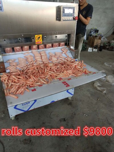 2 rolls automatic Meat Slicer Lamb Slicer 110V SL20