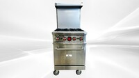 24 ins 4b NSF gas LP oven ranges with legs HFSO-24