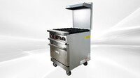 24 ins 4b NSF gas LP oven ranges with legs HFSO-24