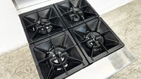 24 ins 4b NSF gas LP oven ranges with legs HFSO-24