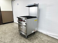 24 ins 4b NSF gas LP oven ranges with legs HFSO-24