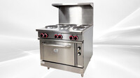 NSF 36"6 Sealed Element Electric Range, 208v 3ph ER36